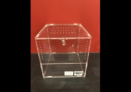 Acrylic terrestrial cube enclosure 10x10x10 small