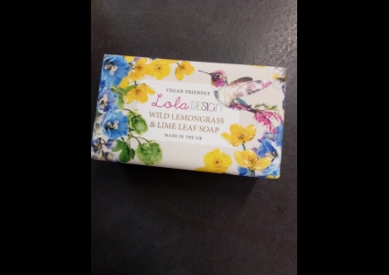 Lola Design Wild Lemongrass & Lime Leaf Soap