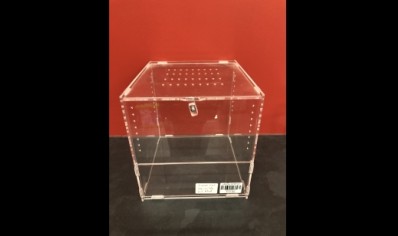 Acrylic terrestrial cube enclosure 10x10x10 small