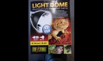 Light Dome, Aluminum UV Reflector Lamp