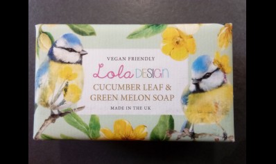 Lola Designs Cucumber Leaf & Green melon soap